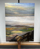 Original art for sale at UGallery.com | Come What May, Alvord Desert by Theresa Andreas-O'Leary | $6,100 | mixed media artwork | 48' h x 36' w | thumbnail 3