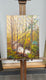 Original art for sale at UGallery.com | Forest Zen by Theresa Andreas-O'Leary | $1,600 | mixed media artwork | 24' h x 18' w | thumbnail 3