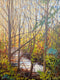 Original art for sale at UGallery.com | Forest Zen by Theresa Andreas-O'Leary | $1,600 | mixed media artwork | 24' h x 18' w | thumbnail 1