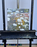 Original art for sale at UGallery.com | Soft Light Lace by Theresa Andreas-O'Leary | $575 | mixed media artwork | 12' h x 12' w | thumbnail 3