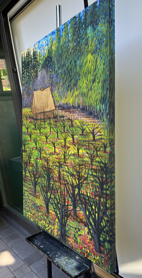 Steward of the Land, Orchard by Theresa Andreas-O