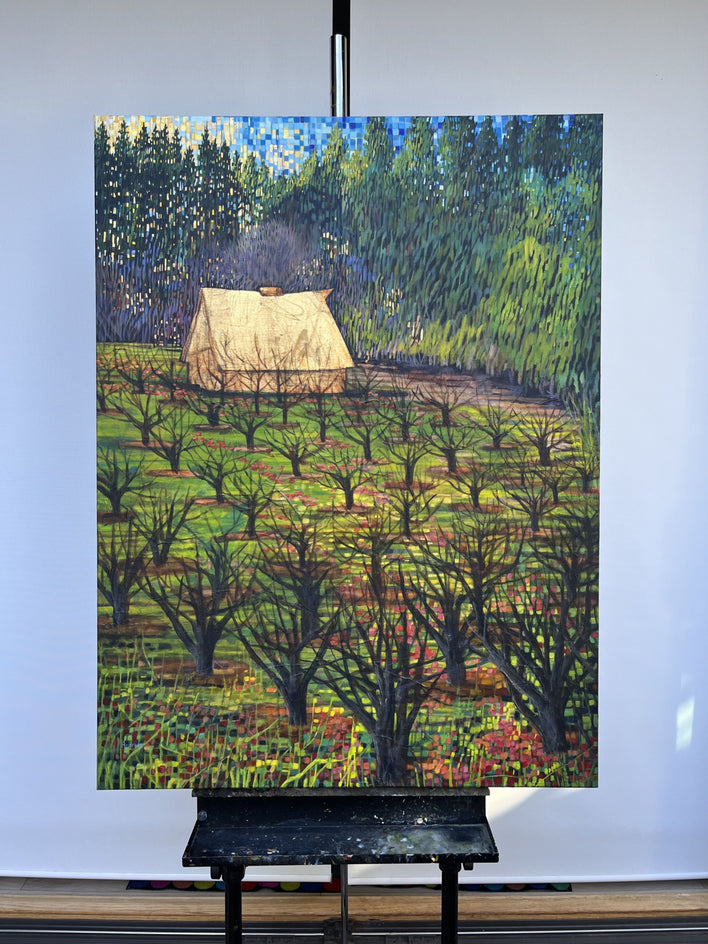 Steward of the Land, Orchard by Theresa Andreas-O