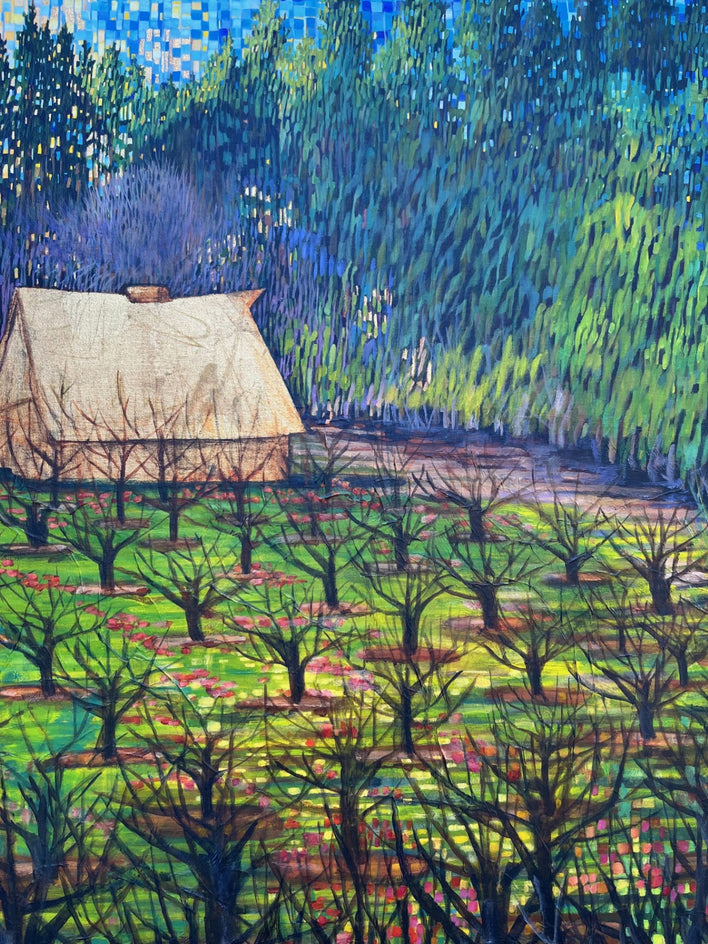 Steward of the Land, Orchard by Theresa Andreas-O