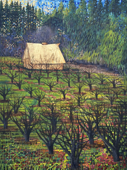 Steward of the Land, Orchard by Theresa Andreas-O