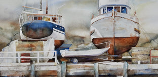 Live Bait by Thomas Hoerber |   Closeup View of Artwork 