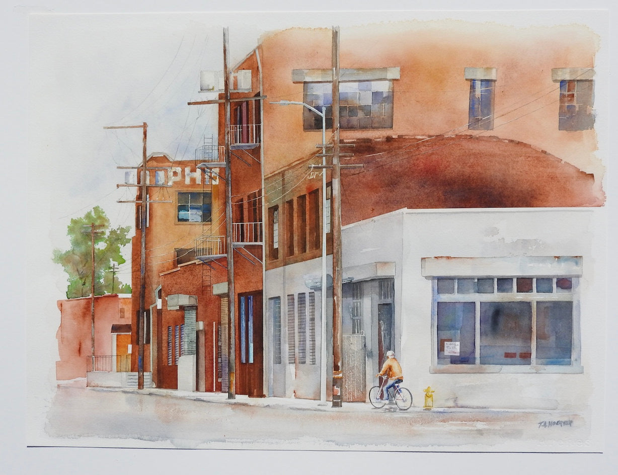 Lone Rider by Thomas Hoerber |  Context View of Artwork 