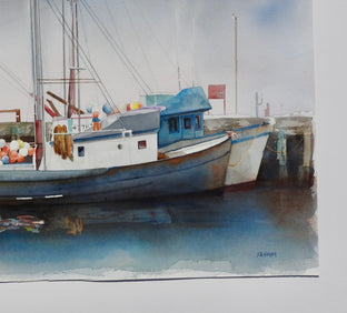 Reflections by Thomas Hoerber |  Side View of Artwork 