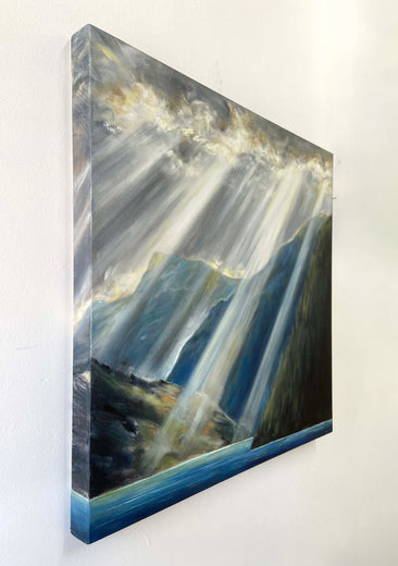 Land of Wonder by Tiffany Blaise |  Side View of Artwork 