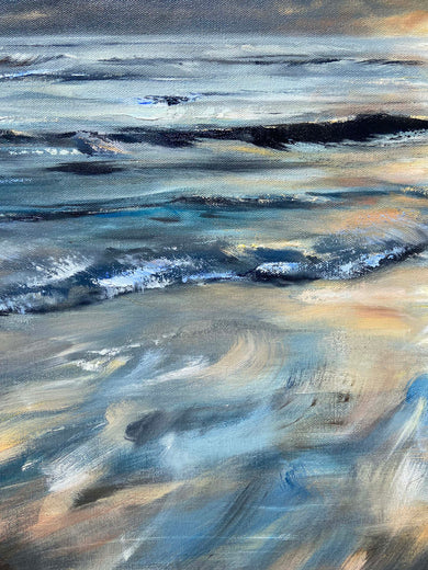 Everlasting Light by Tiffany Blaise |   Closeup View of Artwork 