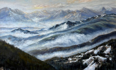 Mountain Sanctuary by Tiffany Blaise | Artwork Main Image
