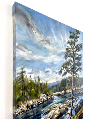 Spring Symphony by Tiffany Blaise |  Side View of Artwork 