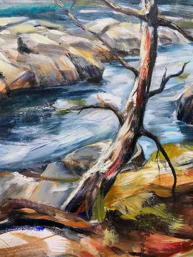 Spring Symphony by Tiffany Blaise |   Closeup View of Artwork 