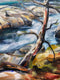 Original art for sale at UGallery.com | Spring Symphony by Tiffany Blaise | $2,100 | oil painting | 36' h x 24' w | thumbnail 4