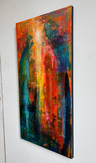 Impermanence and Hope by Tim Engelhardt |  Side View of Artwork 