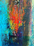 Original art for sale at UGallery.com | Impermanence and Hope by Tim Engelhardt | $2,450 | acrylic painting | 48' h x 24' w | thumbnail 4