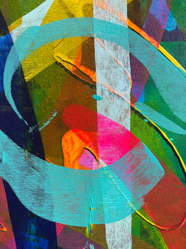 Nighttime Stories by Tim Engelhardt |  Closeup View of Artwork 