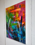 Original art for sale at UGallery.com | Acadia by Tim Engelhardt | $2,800 | mixed media artwork | 48' h x 36' w | thumbnail 2