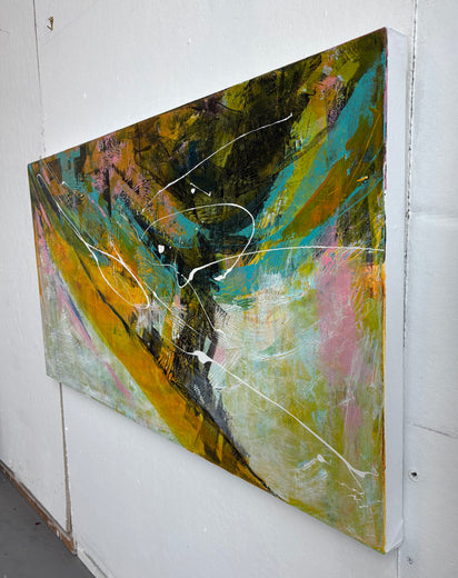 Brewing by Tim Engelhardt |  Side View of Artwork 