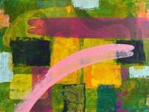 Original art for sale at UGallery.com | Connections by Tim Engelhardt | $2,800 | mixed media artwork | 36' h x 48' w | thumbnail 1
