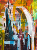 Original art for sale at UGallery.com | Entered Into by Tim Engelhardt | $2,800 | mixed media artwork | 48' h x 36' w | thumbnail 1