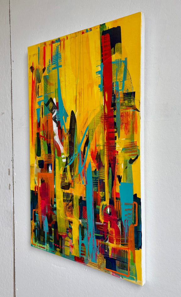 Lost My Way by Tim Engelhardt |  Side View of Artwork 