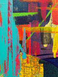 Original art for sale at UGallery.com | Lost My Way by Tim Engelhardt | $2,600 | mixed media artwork | 48' h x 30' w | thumbnail 4