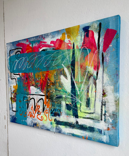 Signature, Please by Tim Engelhardt |  Side View of Artwork 