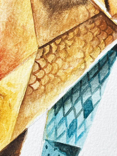 Apple Eye by Timothy Banks |   Closeup View of Artwork 