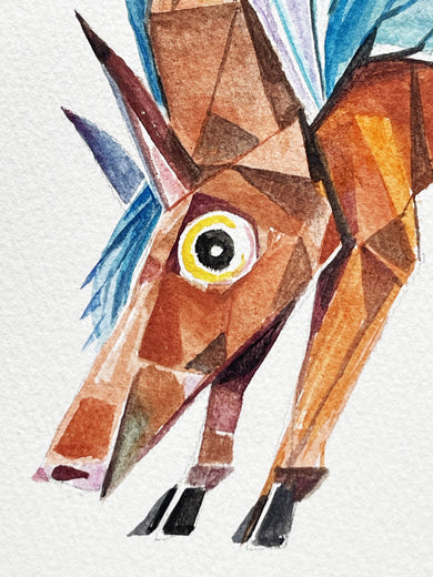 Celestial Steed by Timothy Banks |   Closeup View of Artwork 