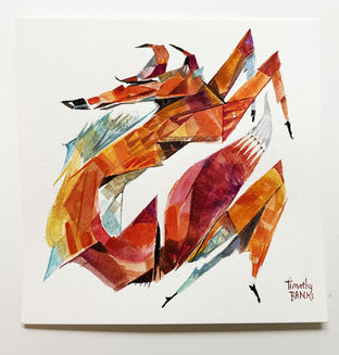Fox in Flight by Timothy Banks |  Context View of Artwork 
