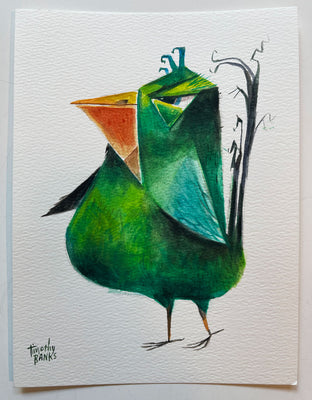 Lawn Bird by Timothy Banks |  Context View of Artwork 
