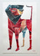 Original art for sale at UGallery.com | Lion Guard by Timothy Banks | $575 | watercolor painting | 18' h x 12' w | thumbnail 3