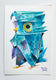 Original art for sale at UGallery.com | Paper Fold Wings by Timothy Banks | $175 | watercolor painting | 6' h x 4' w | thumbnail 3