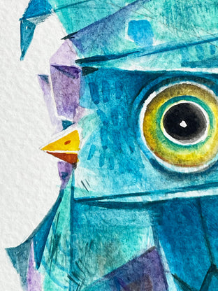 Paper Fold Wings by Timothy Banks |   Closeup View of Artwork 