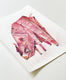 Original art for sale at UGallery.com | Pig by Timothy Banks | $250 | watercolor painting | 8' h x 6' w | thumbnail 2