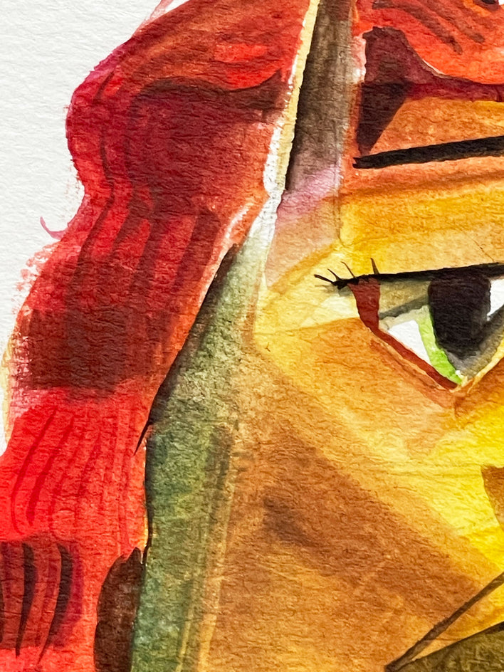 Pony Pride by Timothy Banks |  Closeup View of Artwork 