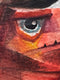 Original art for sale at UGallery.com | Red Dog by Timothy Banks | $250 | watercolor painting | 8' h x 6' w | thumbnail 4