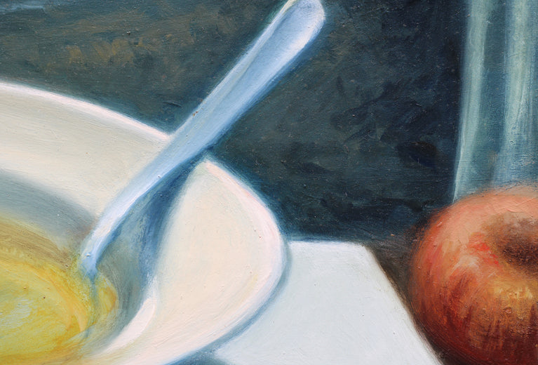 Cena Al Chiaro DI Luna by Tito Rossini |   Closeup View of Artwork 