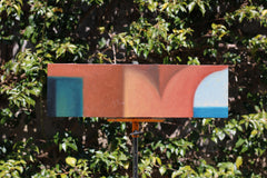 Original art for sale at UGallery.com | Dall’Arco Rosso by Tito Rossini | $3,375 | oil painting | 6.5' h x 22.24' w | thumbnail 3