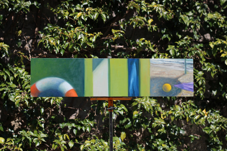 Geometrie in Riva Al Mare N. 2 by Tito Rossini |  Context View of Artwork 