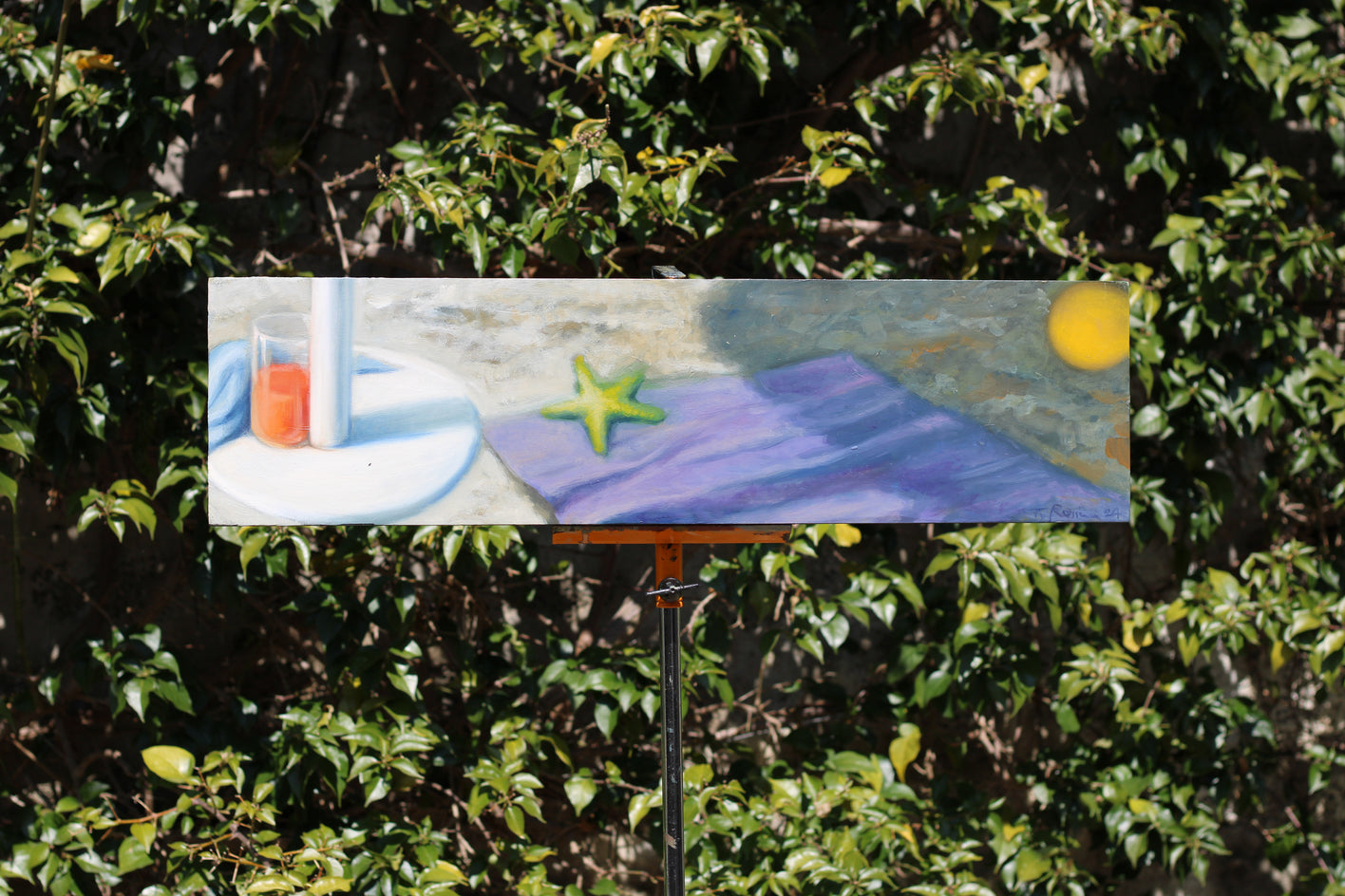 Geometrie in Riva Al Mare N. 3 by Tito Rossini |  Context View of Artwork 