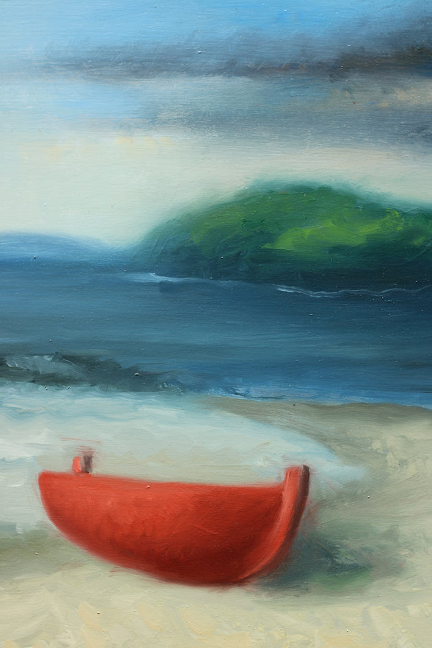 L’Isola Che Non C’E’ by Tito Rossini |  Closeup View of Artwork 