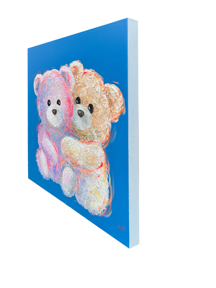 Mick and Suzy by Tom Tillcott |  Side View of Artwork 