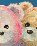 Original art for sale at UGallery.com | Mick and Suzy by Tom Tillcott | $1,700 | mixed media artwork | 24' h x 24' w | thumbnail 3