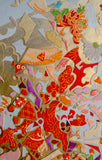Original art for sale at UGallery.com | Kimono Soul #12 by Tomo Mori | $1,025 | mixed media artwork | 18' h x 12' w | thumbnail 4
