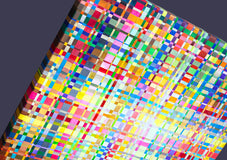 Original art for sale at UGallery.com | Nexus (study) by Tomo Mori | $1,000 | mixed media artwork | 30' h x 30' w | thumbnail 2