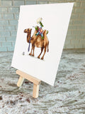 Original art for sale at UGallery.com | Ty by Diane Flick | $175 | mixed media artwork | 5.87' h x 5' w | thumbnail 3