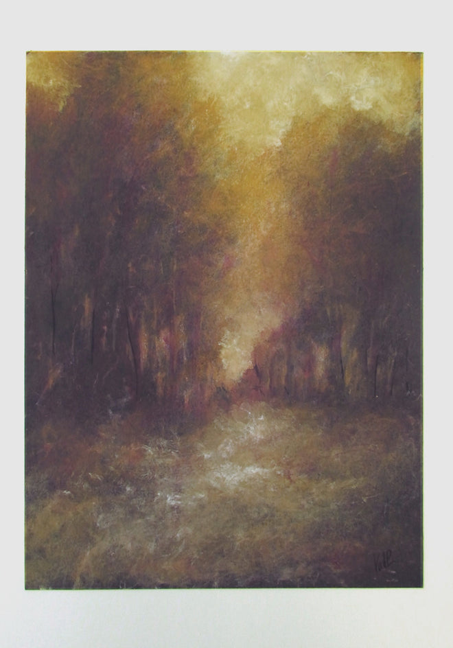 Golden Sky by Valerie Berkely |  Context View of Artwork 