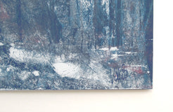 Original art for sale at UGallery.com | Winter Woods 3 by Valerie Berkely | $200 | oil painting | 10' h x 8' w | thumbnail 2