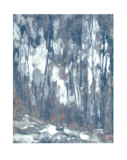 Winter Woods 3 by Valerie Berkely |  Context View of Artwork 